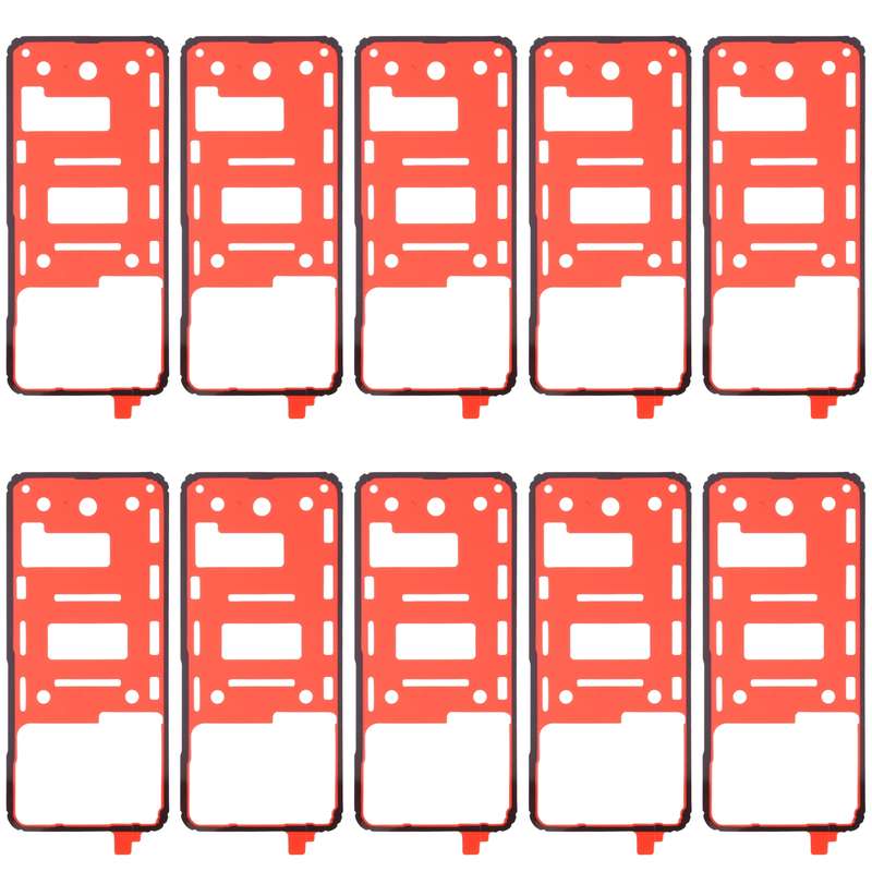 10 PCS Back Housing Cover Adhesive for Xiaomi Mi 11 Pro / Mi 11 Ultra