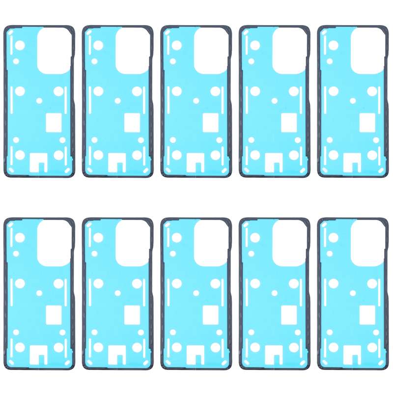 10 PCS Back Housing Cover Adhesive for Xiaomi Redmi K40 Pro / Redmi K40 / Poco F3