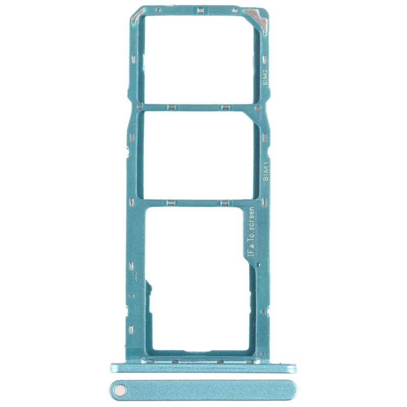 SIM Card Tray + Micro SD Card Tray for Nokia 3.4 TA-1288 TA-1285 TA-1283(Black)