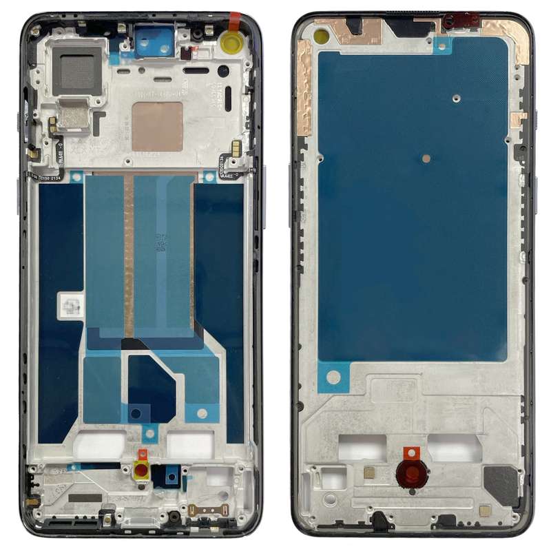 For OnePlus Nord 2 5G DN2101 DN2103 Middle Frame Bezel Plate (Green)