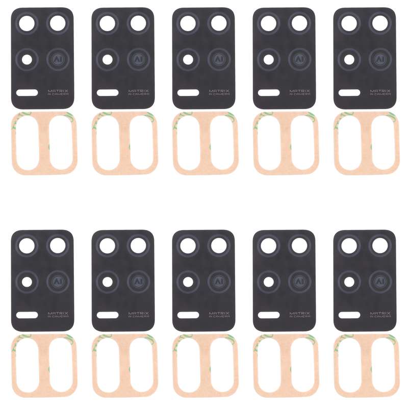For OPPO Realme 8 5G RMX3241 10pcs Back Camera Lens