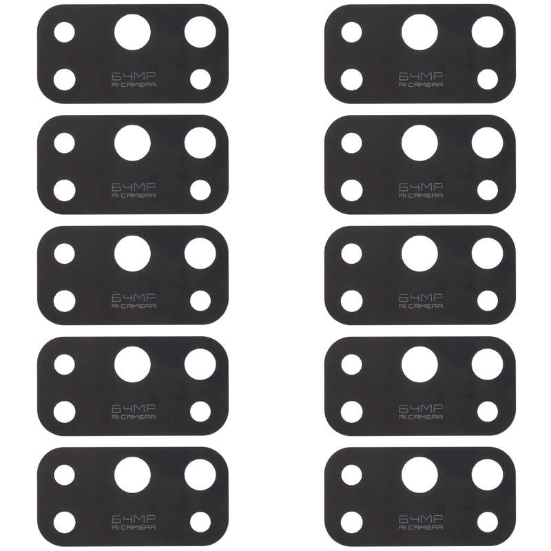 For OPPO Realme 7 Pro RMX2170 10pcs Back Camera Lens