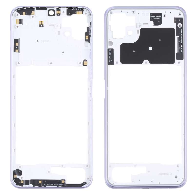 For Samsung Galaxy A22 5G Middle Frame Bezel Plate (White)