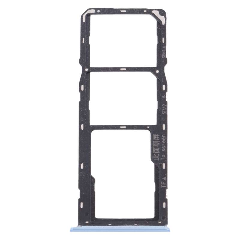 For OPPO Realme C12 RMX2189 SIM Card Tray + SIM Card Tray + Micro SD Card Tray (Red)