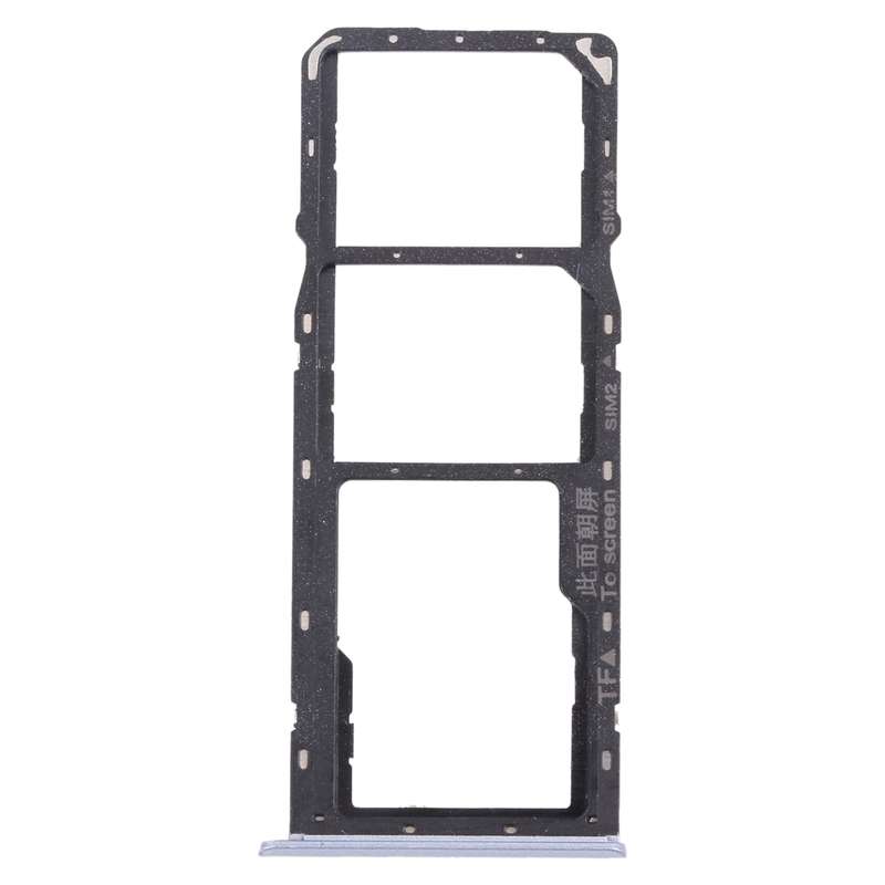 For OPPO Realme C12 RMX2189 SIM Card Tray + SIM Card Tray + Micro SD Card Tray (Red)