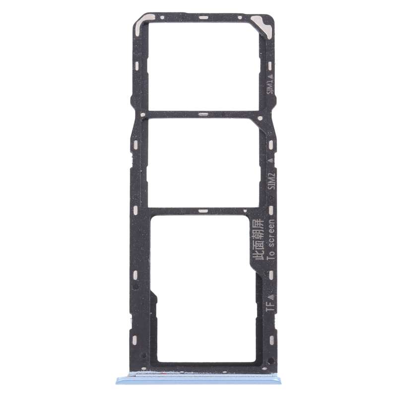 For OPPO Realme C11 (2021) RMX3231 SIM Card Tray + SIM Card Tray + Micro SD Card Tray (Grey)