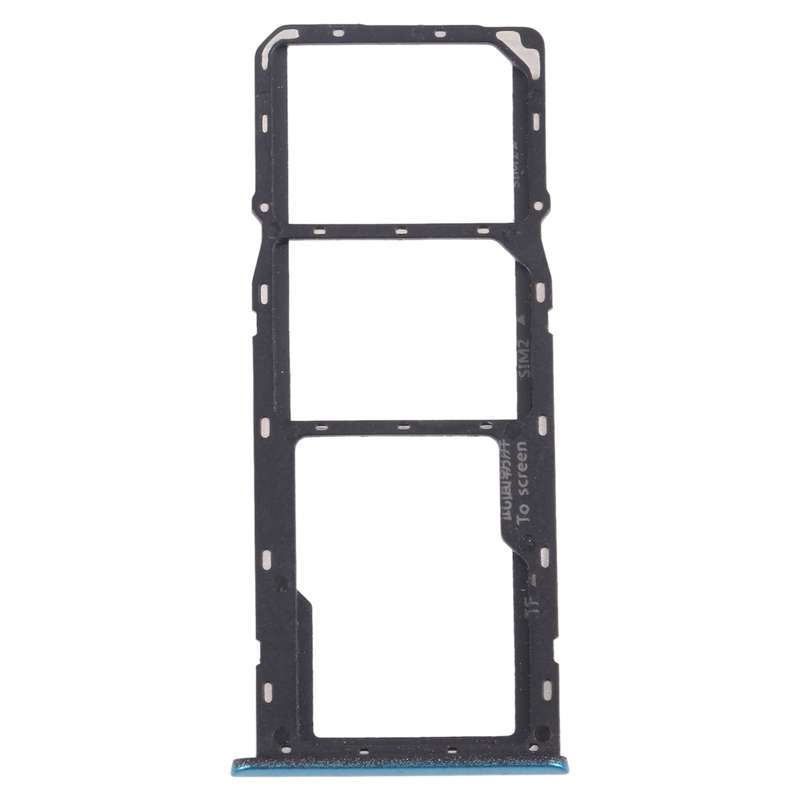 For OPPO Realme 6i / Realme Narzo 10 SIM Card Tray + SIM Card Tray + Micro SD Card Tray (Green)