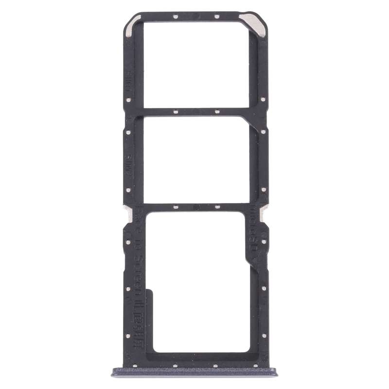 For OPPO Realme V13 5G SIM Card Tray + SIM Card Tray + Micro SD Card Tray (Silver)