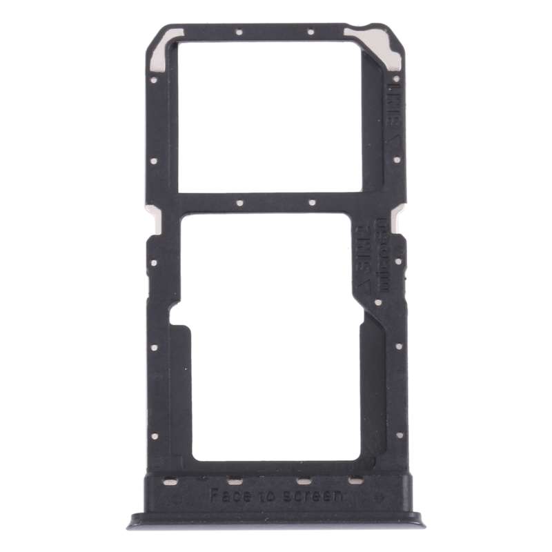 For OPPO K7X / Realme V5 / Realme Q2 PERM00 SIM Card Tray + SIM Card Tray / Micro SD Card Tray (Blue