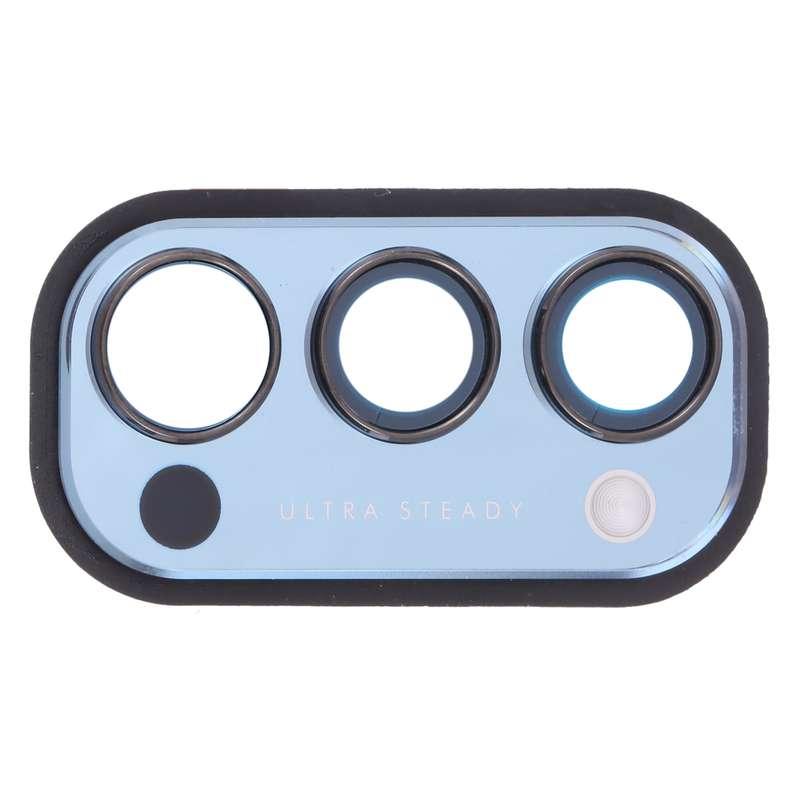 For OPPO Reno4 5G PDPM00, PDPT00, CPH2091 Camera Lens Cover (Blue)