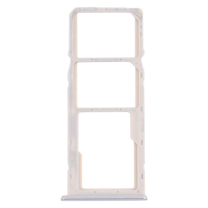 For OPPO A35 CPH2179 SIM Card Tray + SIM Card Tray + Micro SD Card Tray (Black)
