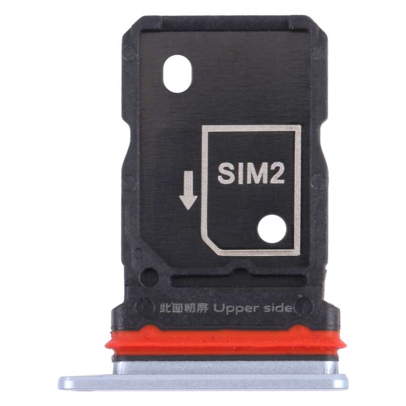 For Vivo iQOO 7 V2049A, I2009 SIM Card Tray + SIM Card Tray (Black)