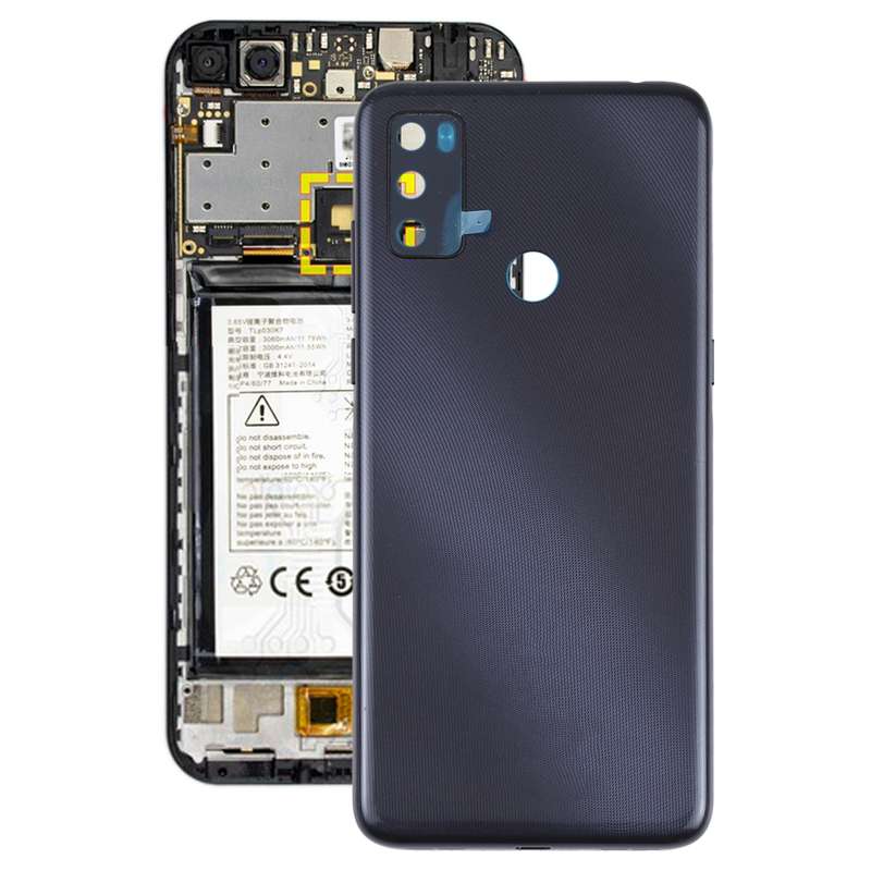 For Alcatel 1S (2021) 6025 Battery Back Cover (Blue)