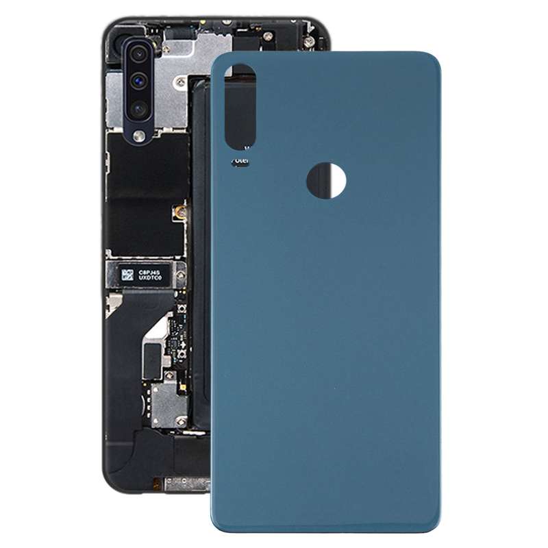For Alcatel 3x (2019) 5048 5048U 5048Y Glass Battery Back Cover (Green)