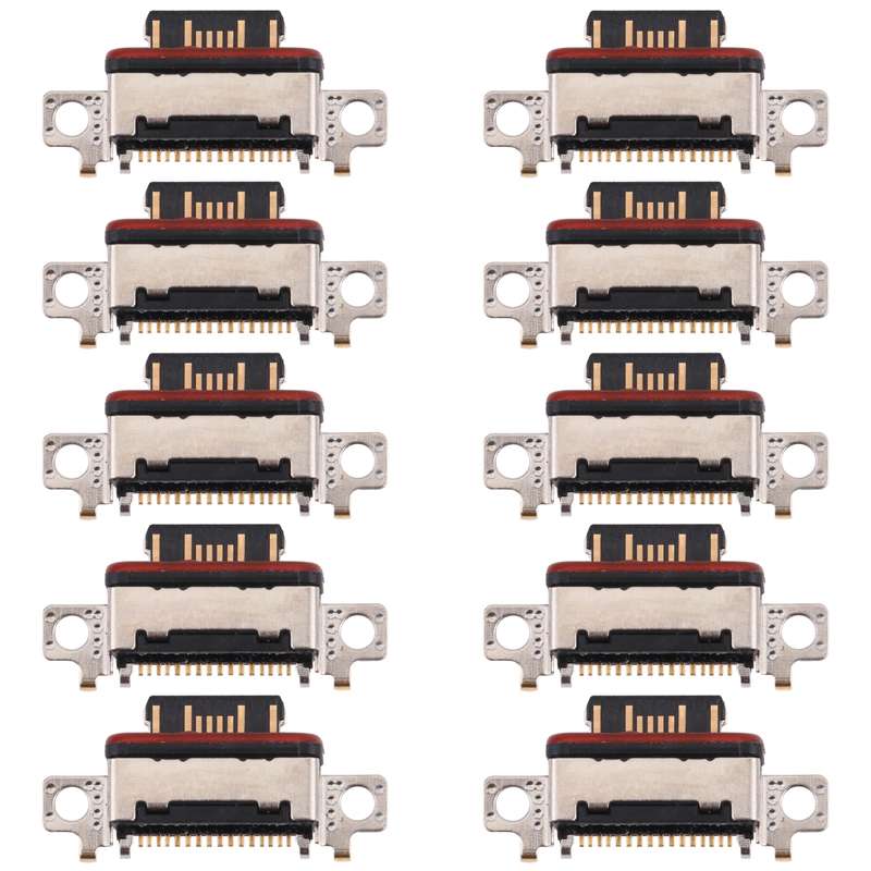10 PCS Charging Port Connector for Xiaomi Mi 11 Pro M2102K1AC