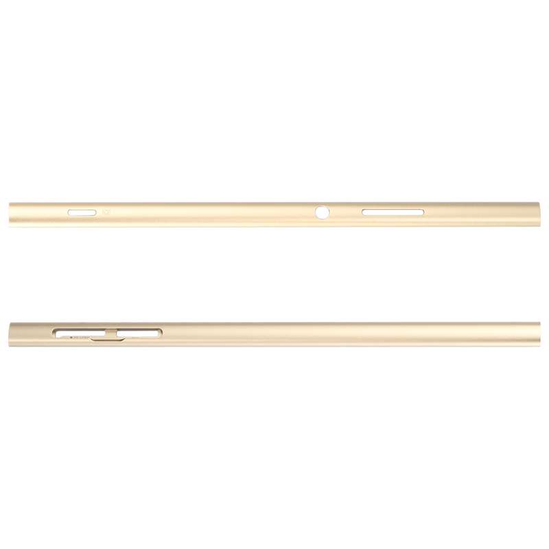 1 Pair Metal Side Part Sidebar For Sony Xperia XA2 Ultra(Black)
