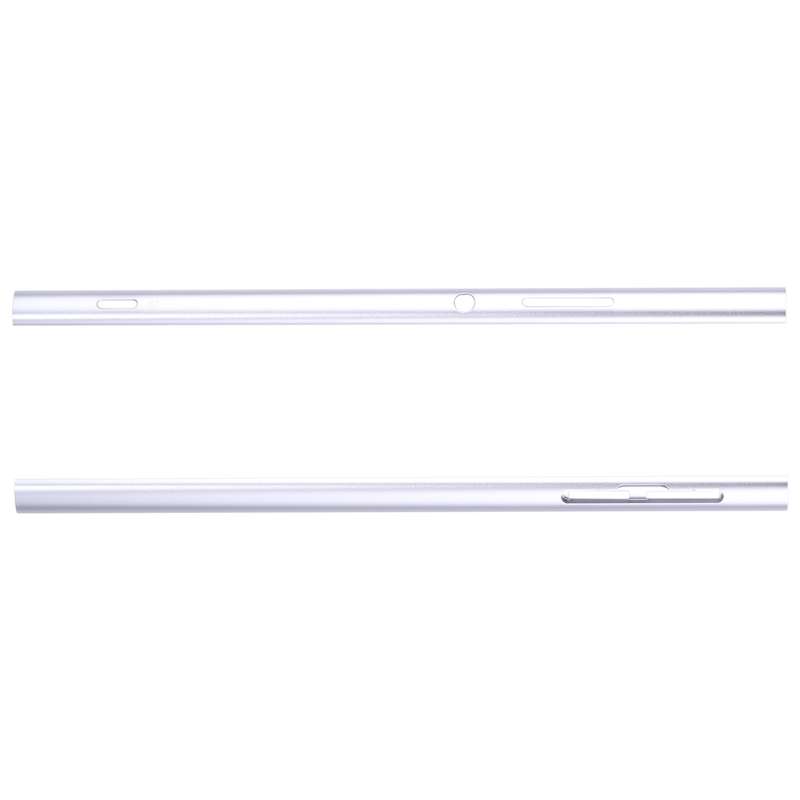 1 Pair Metal Side Part Sidebar For Sony Xperia XA2 Ultra(Black)