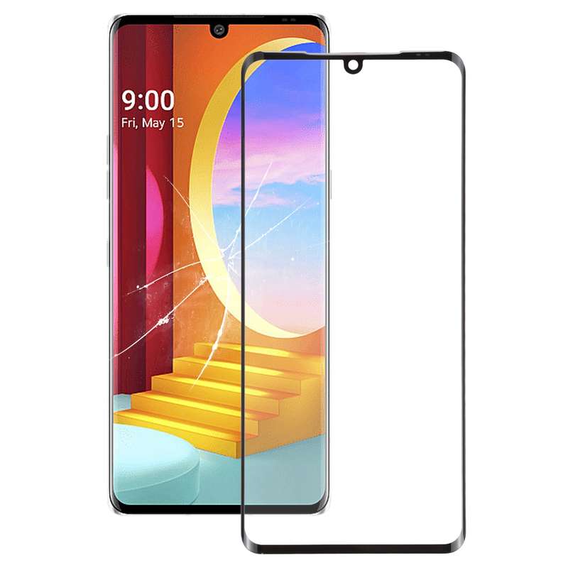 Front Screen Outer Glass Lens for LG Velvet 5G / Velvet / Velvet 5G UW LMG910EMW, LM-G910EMW, LM-G90