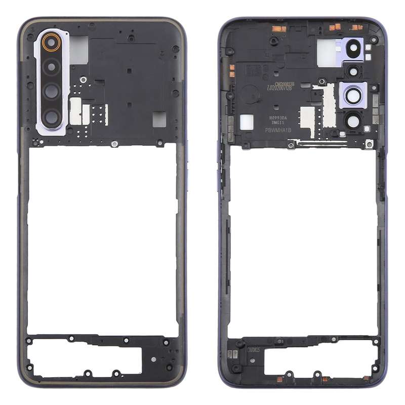 For Realme X3 / X3 SuperZoom RMX2142, RMX2081, RMX2085, RMX2083, RMX2086 Original Middle Frame Bezel