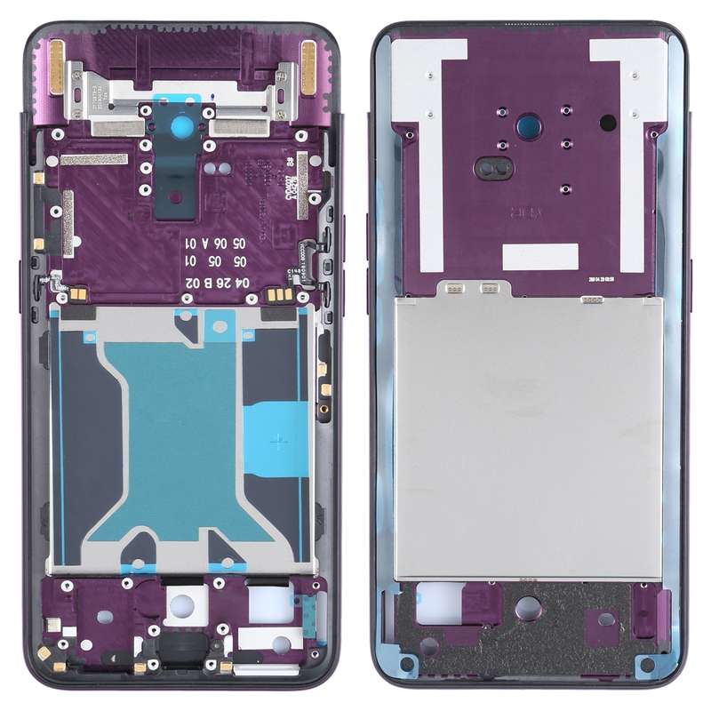 For OPPO Find X CPH1871, PAFM00 Original Middle Frame Bezel Plate (Blue)