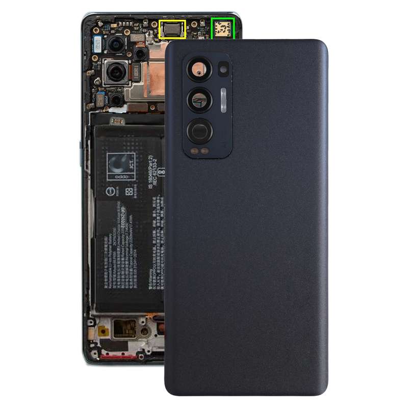 For OPPO Reno5 Pro+ 5G / Find X3 Neo CPH2207, PDRM00, PDRT00 Original Battery Back Cover (Orange)