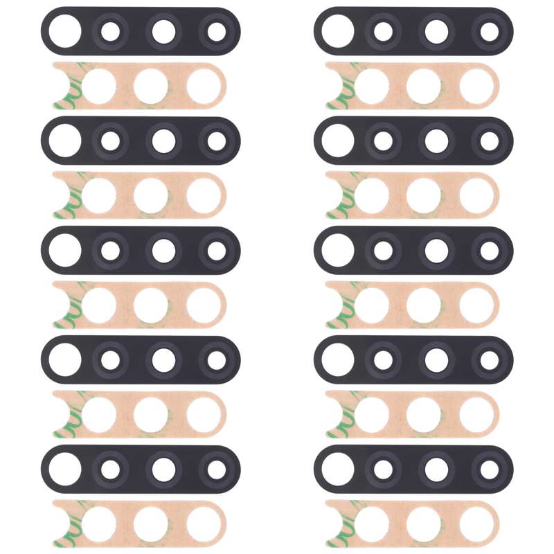 For Tecno Spark 4 KC8 10pcs Back Camera Lens