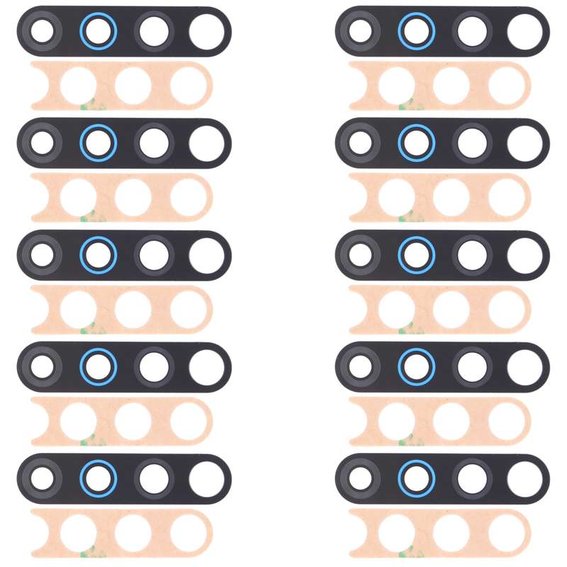 For Tecno Camon 12 CC7s 10pcs Back Camera Lens