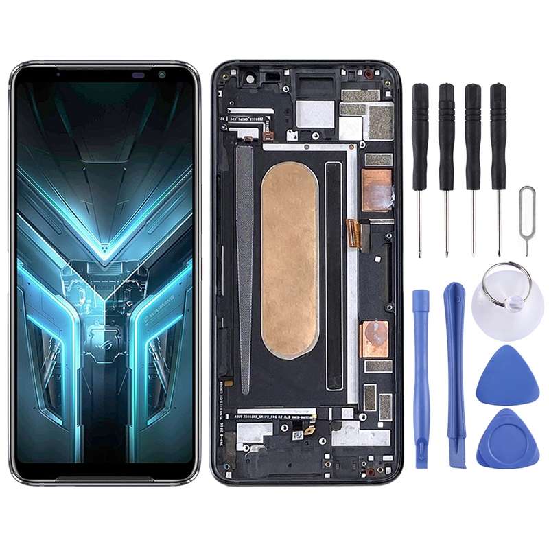 Original OLED LCD Screen for Asus ROG Phone 3 ZS661KS I003DD Digitizer Full Assembly