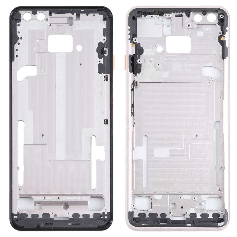 Middle Frame Bezel Plate for Google Pixel 3 (White)