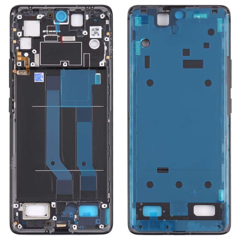 Original Front Housing LCD Frame Bezel Plate for Xiaomi Civi(Black)