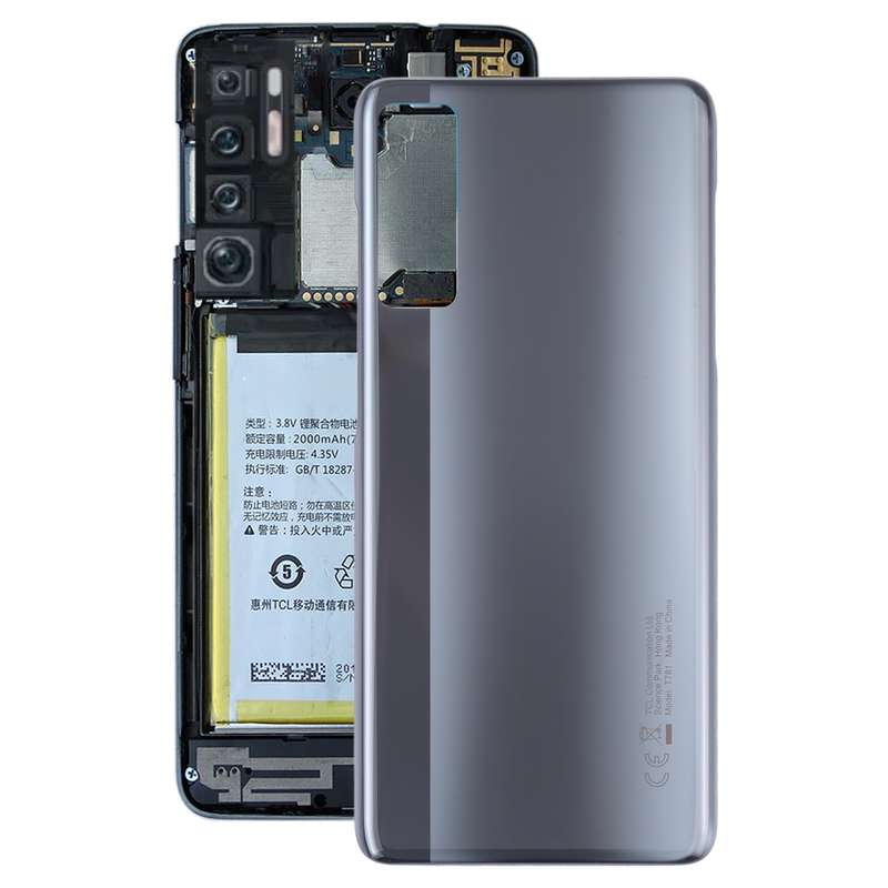 Original Battery Back Cover for TCL 20 5G T781, T781K, T781H(Blue)
