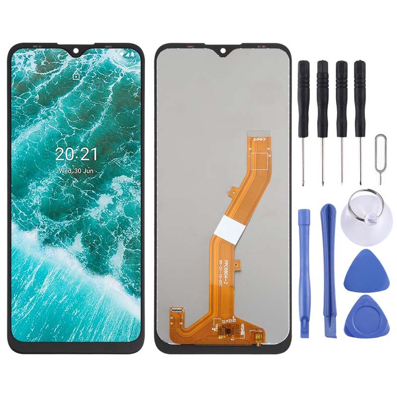 LCD Screen and Digitizer Full Assembly for Nokia C30 TA-1357 TA-1377 TA-1369 TA-1360 TA-1359(Black)