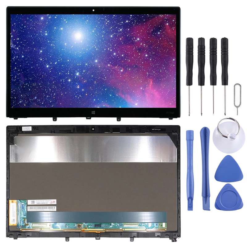 Original LCD Screen for Lenovo ThinkPad X1 Yoga 1st Gen 2nd Gen Digitizer Full Assembly with Frame (