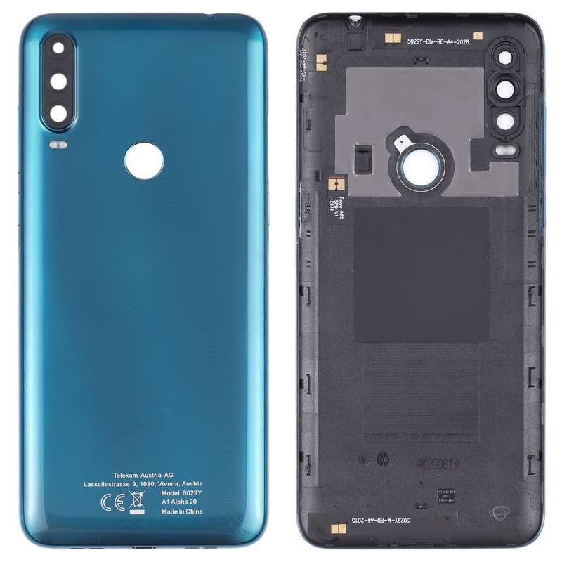 For Alcatel 3L(2020) 5029 5029Y Battery Back Cover (Green)