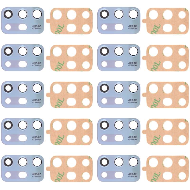 10 PCS Back Camera Lens for Motorola Moto G20 XT2128-1 XT2128-2