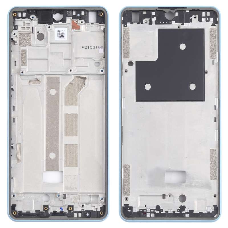 Middle Frame Bezel Plate for Sony Xperia Ace II SO-41B (White)