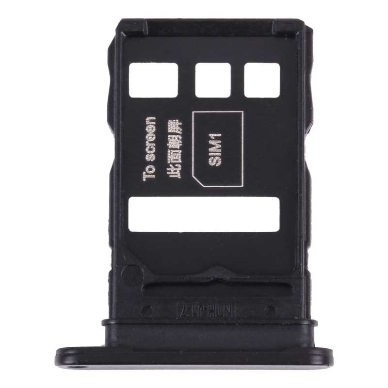 SIM Card Tray + SIM Card Tray for Honor 50 (Black)