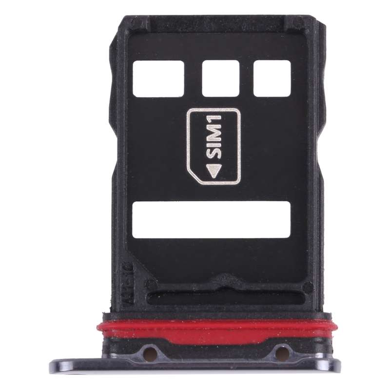 SIM Card Tray + NM Card Tray for Huawei Mate 40 Pro+ (Silver)