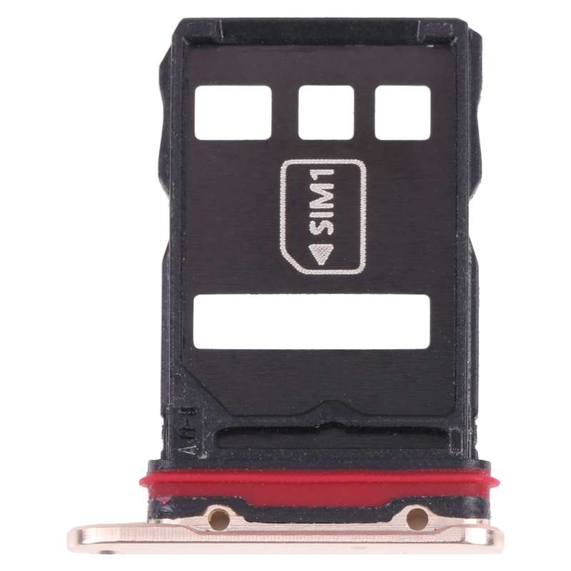 SIM Card Tray + NM Card Tray for Huawei Mate 40 Pro+ (Silver)