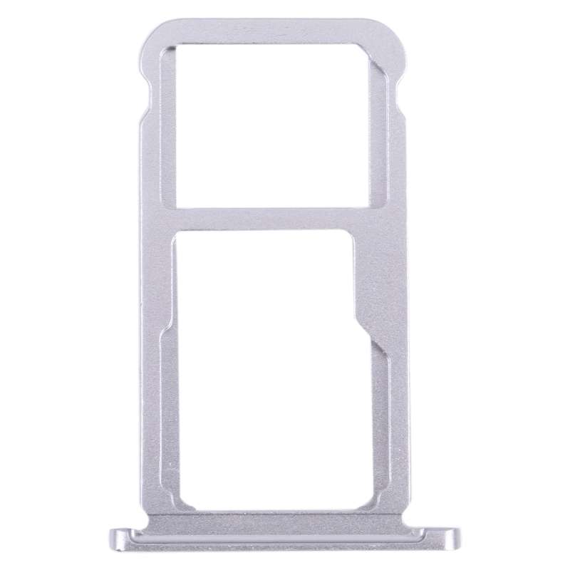 SIM Card Tray + SIM Card Tray / Micro SD Card Tray for Honor 9X Lite (Silver)