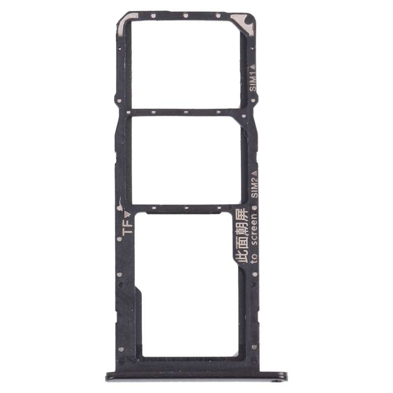 SIM Card Tray + SIM Card Tray + Micro SD Card Tray for Honor 9A(Blue)