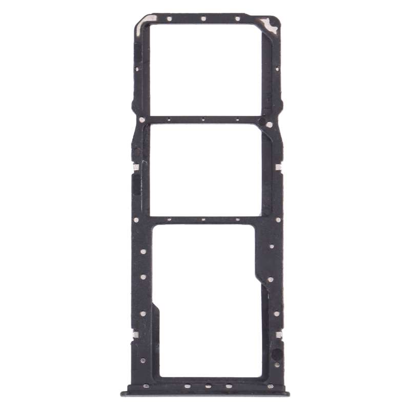 SIM Card Tray + SIM Card Tray + Micro SD Card Tray for Huawei Y9 (2018) (Black)
