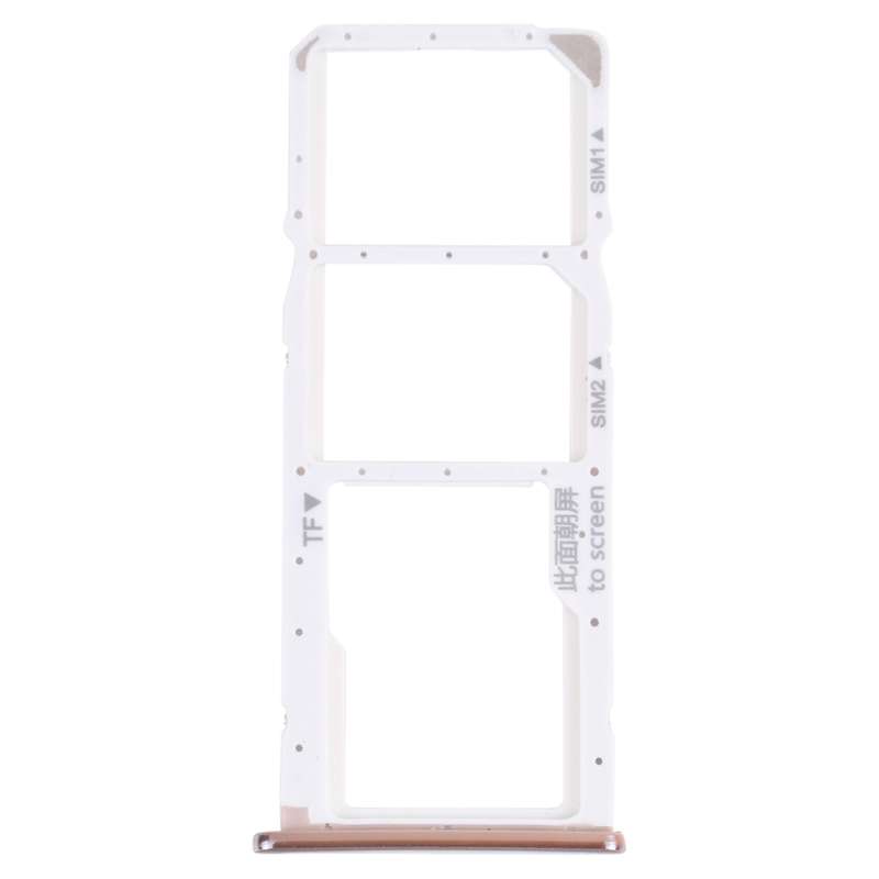 SIM Card Tray + SIM Card Tray + Micro SD Card Tray for Huawei Y7 Pro 2018 (Black)