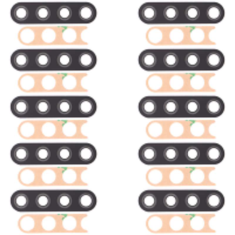 10 PCS Back Camera Lens for LG K51 / Q51 LM-Q510N K500MM