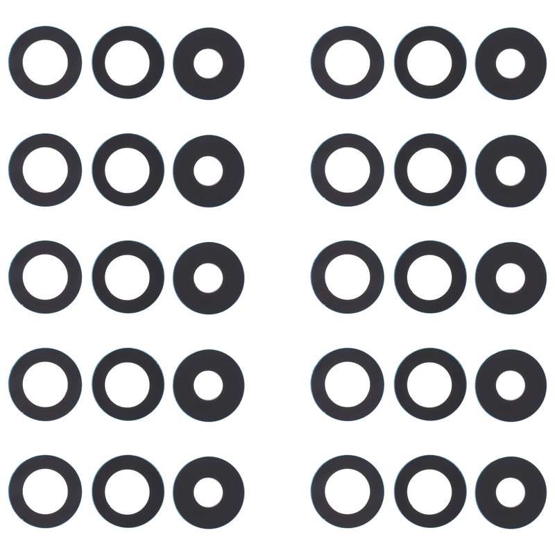 For OPPO Reno4 4G / Reno4 5G 10pcs Back Camera Lens