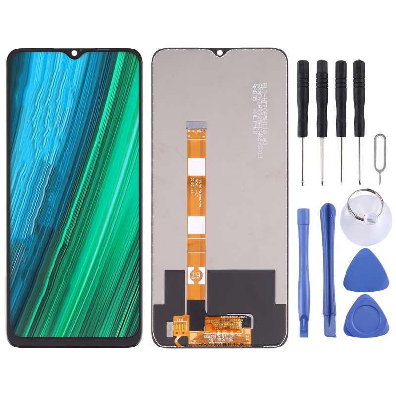 LCD Screen and Digitizer Full Assembly for OPPO Realme Narzo 50A RMX3430