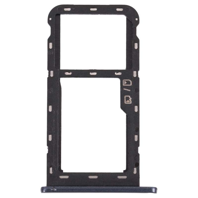 SIM Card Tray + Micro SD Card Tray for ZTE Blade A51 (Blue)