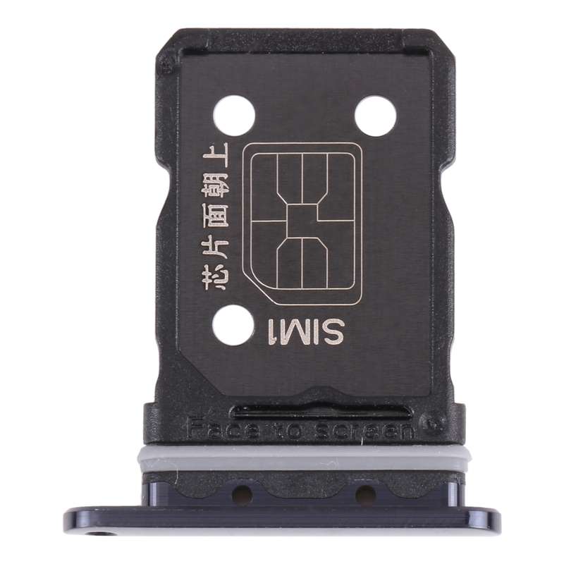 For OPPO Reno6 Pro 5G SIM Card Tray + SIM Card Tray (Black)