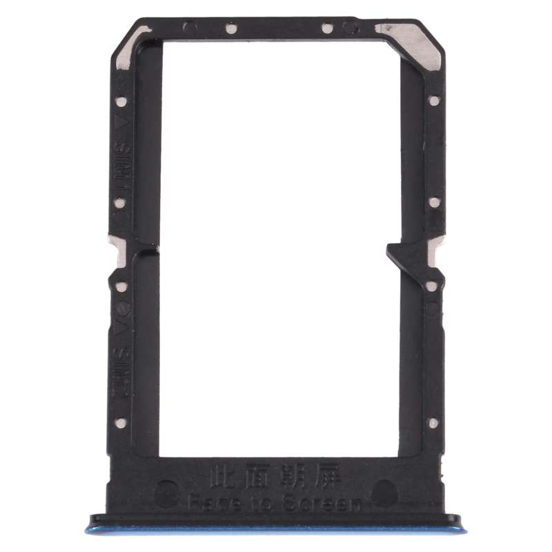 For OPPO Reno5 5G / Find X3 Lite PEGM00 PEGT00 CPH2145 SIM Card Tray + SIM Card Tray(Black)