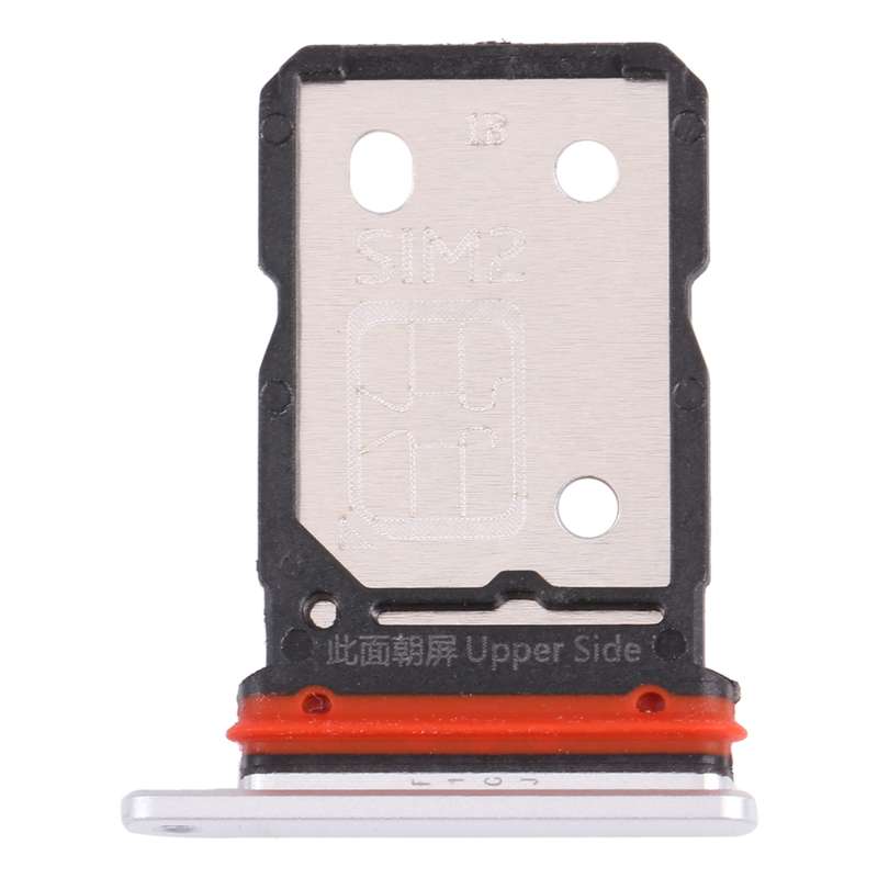 For vivo iQOO 8 SIM Card Tray + SIM Card Tray (Black)